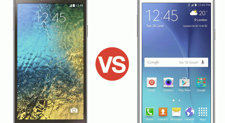 Samsung galaxyJ5 vs E5