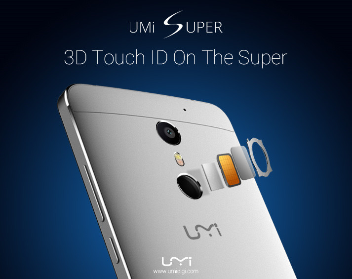 umi super 3d touch id