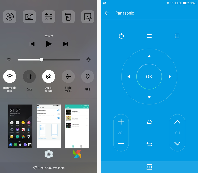 interface leeco one x600