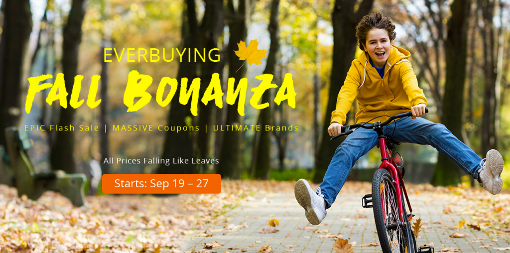 promoção de outono everbuying