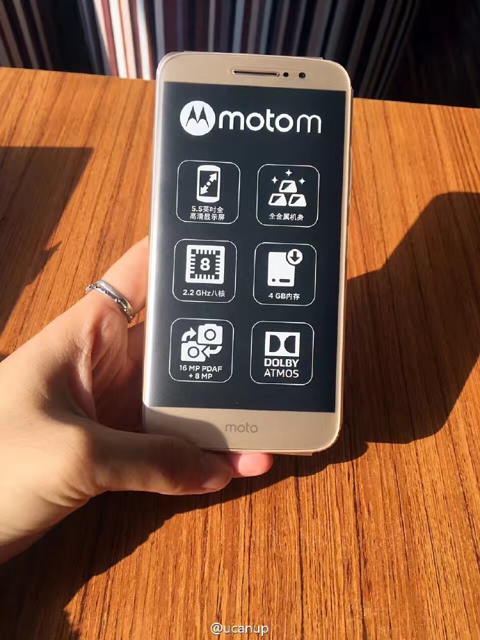 imagem vazada moto m