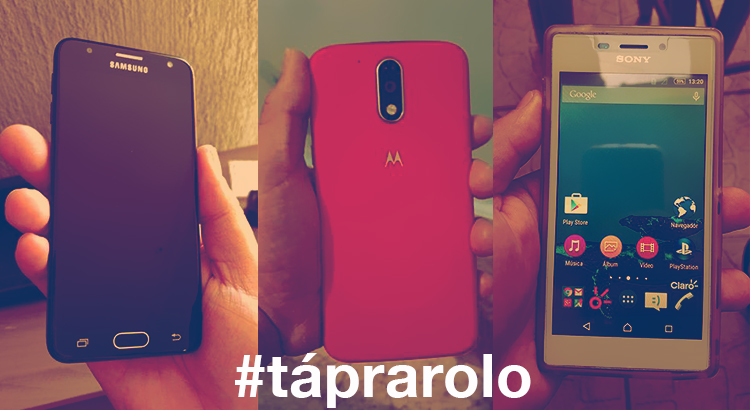 como fazer rolo no celular