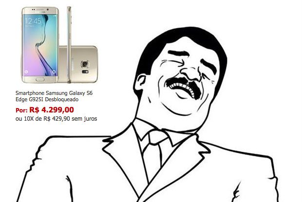 galaxy s6 meme