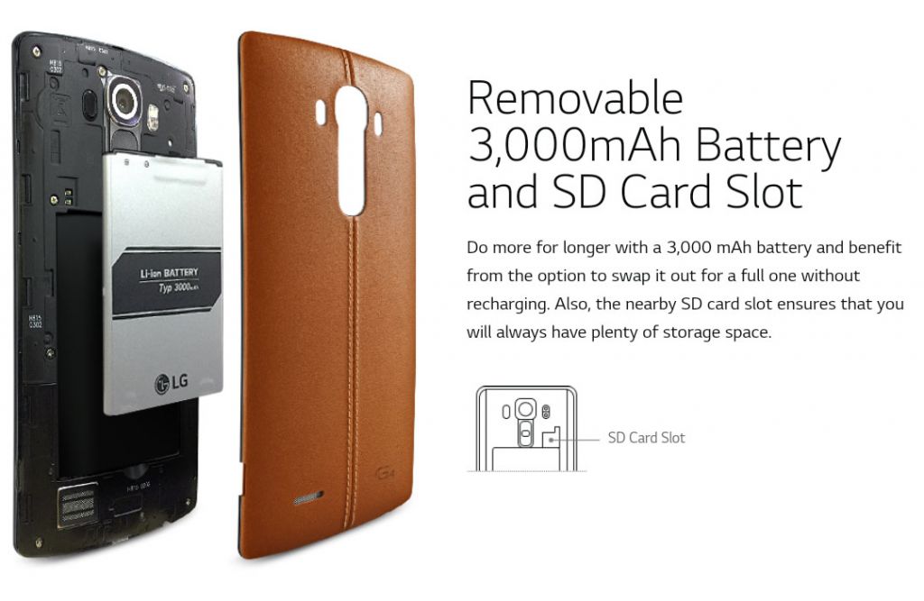lg g4 bateria