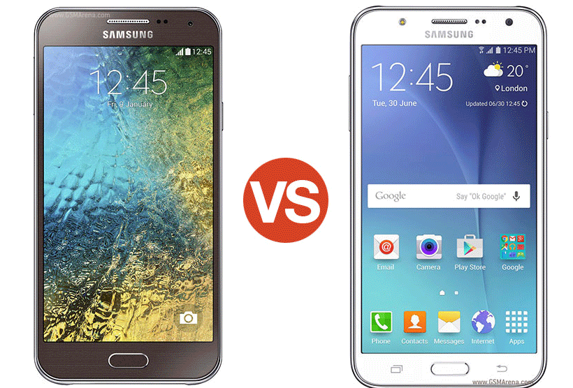 Samsung galaxyJ5 vs E5