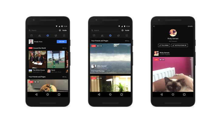 facebook para android