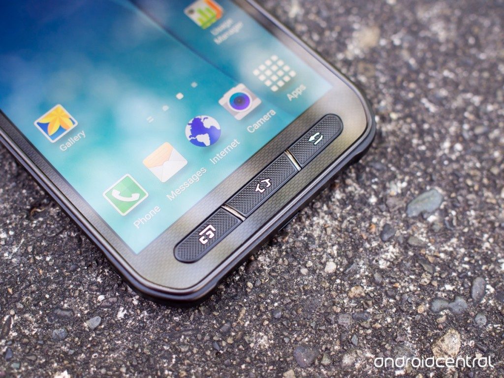Barra de navegação Android do Galaxy S6 Active