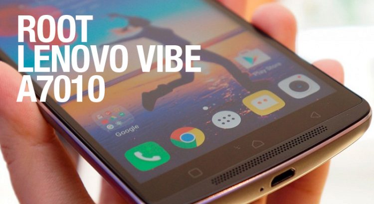 root no lenovo vibe a7010