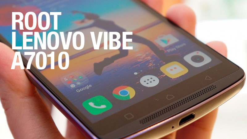 root no lenovo vibe a7010