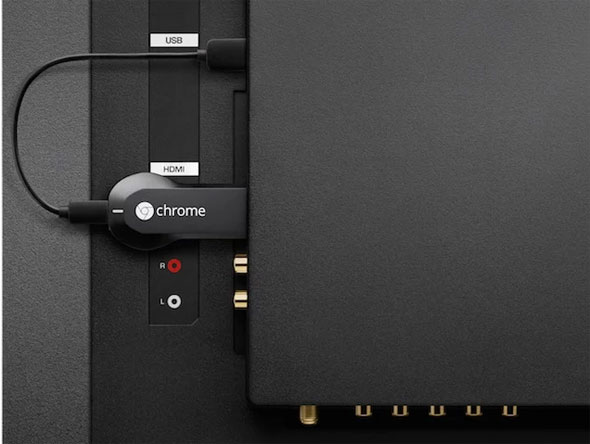 transmitir para chromecast