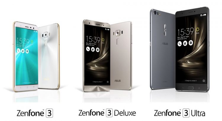 modelos asus zenfone 3