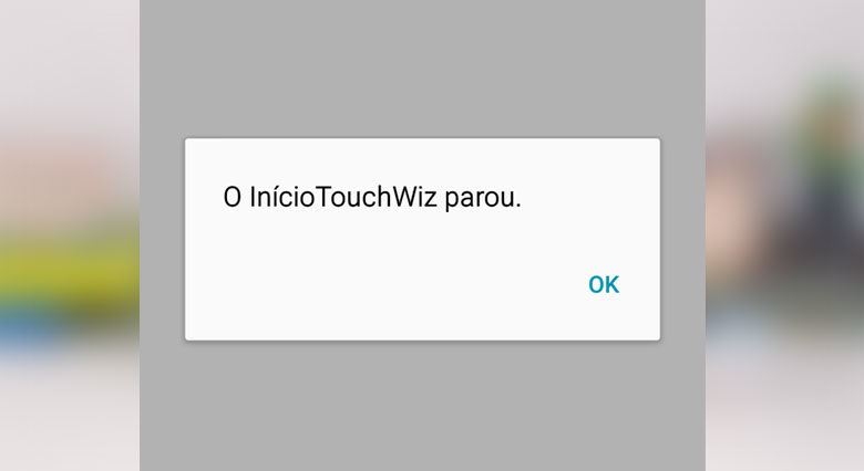 Como solucionar o erro "O Início TouchWiz parou" - Mobizoo