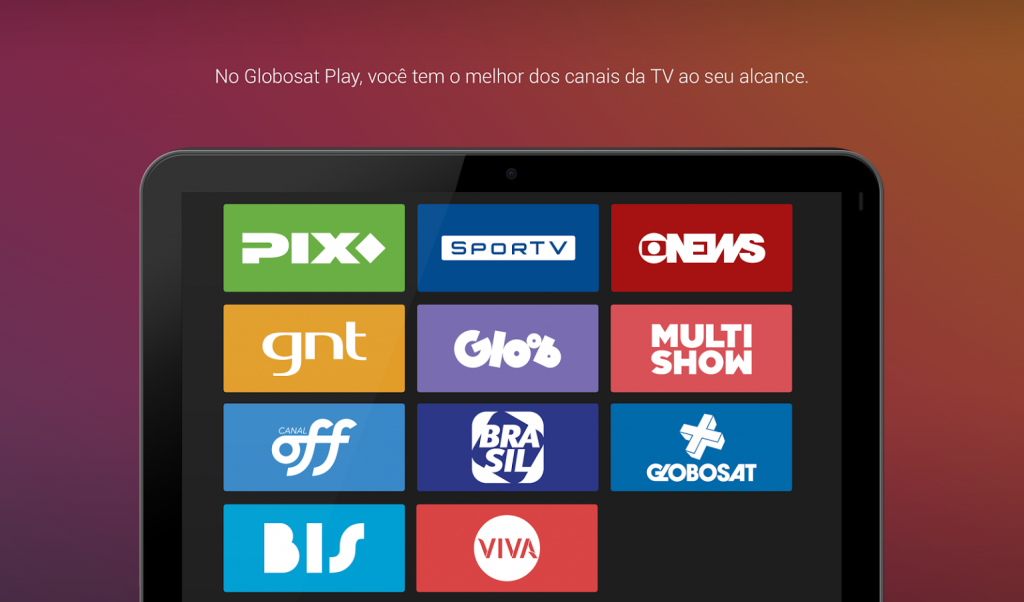 canais globosat play
