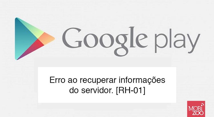 erro rh 01 play store