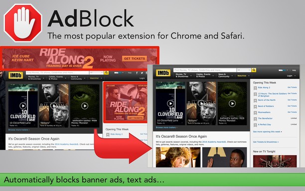 facebook adblock ativado