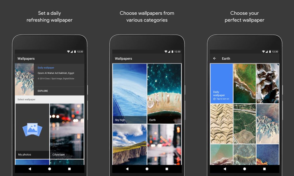 planos de fundo android