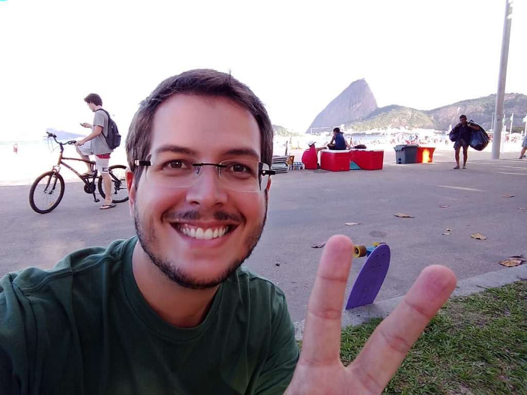 Exemplo de selfie com o Motorola Moto G5 Plus - Review / Mobizoo