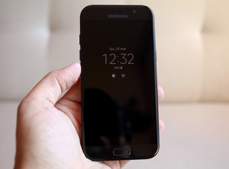Tela Always on do Samsung Galaxy A5 2017 - Review / Mobizoo
