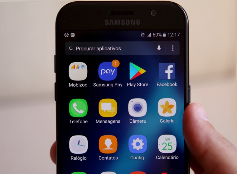 Tela do Samsung Galaxy A5 2017 - Review / Mobizoo