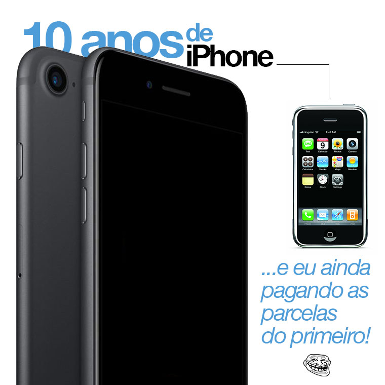 10 anos de iphone