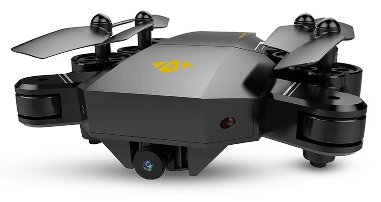 Drone dobrável VISUO XS809HW em oferta na Tomtop - Mobizoo