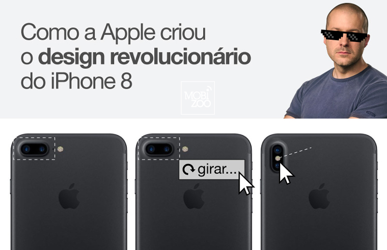 Design do iPhone 8 - Mobizoo