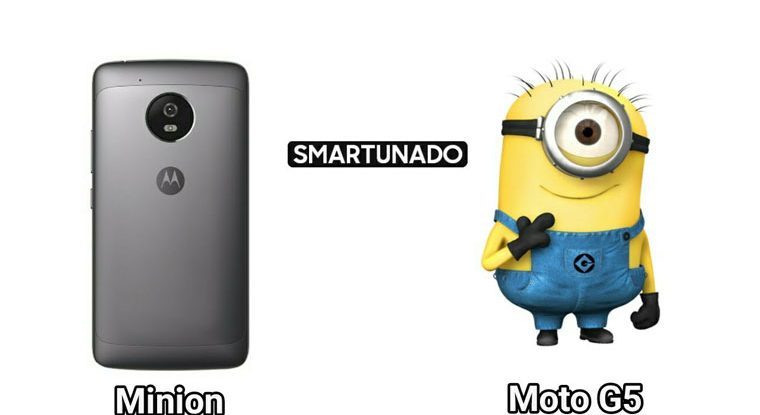 design do Moto G5