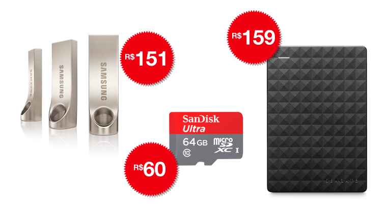 Ofertas de armazenamento - Mobizoo