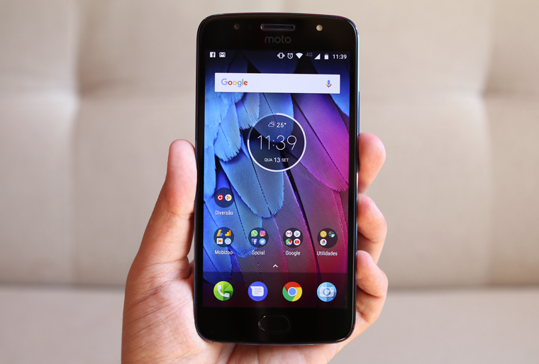 Tela do Motorola Moto G5S - Review / Mobizoo
