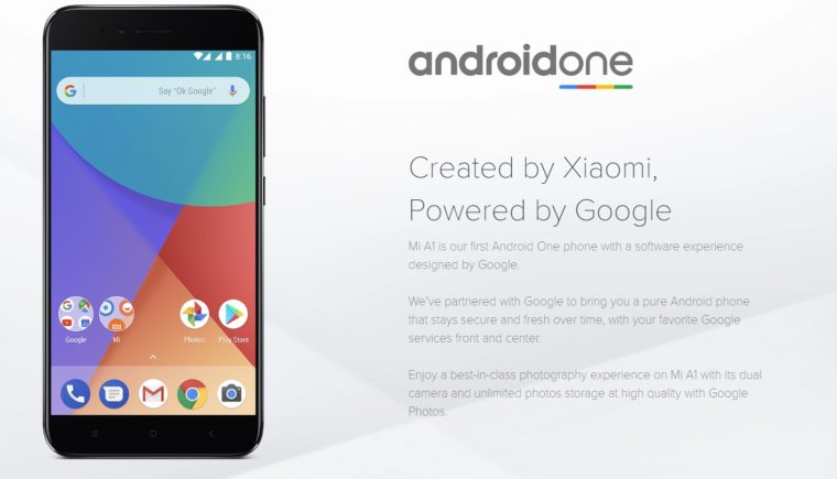 Xiaomi Mi A1