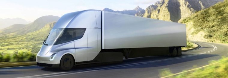 Elon Musk e o caminhão Tesla Semi - Mobizoo