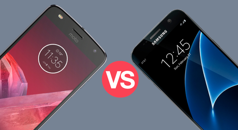 Comparativo: Moto Z2 Play ou Galaxy S7 - Mobizoo