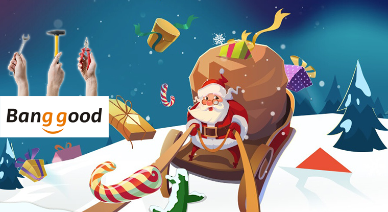 Natal com ferramentas Banggood - Mobizoo