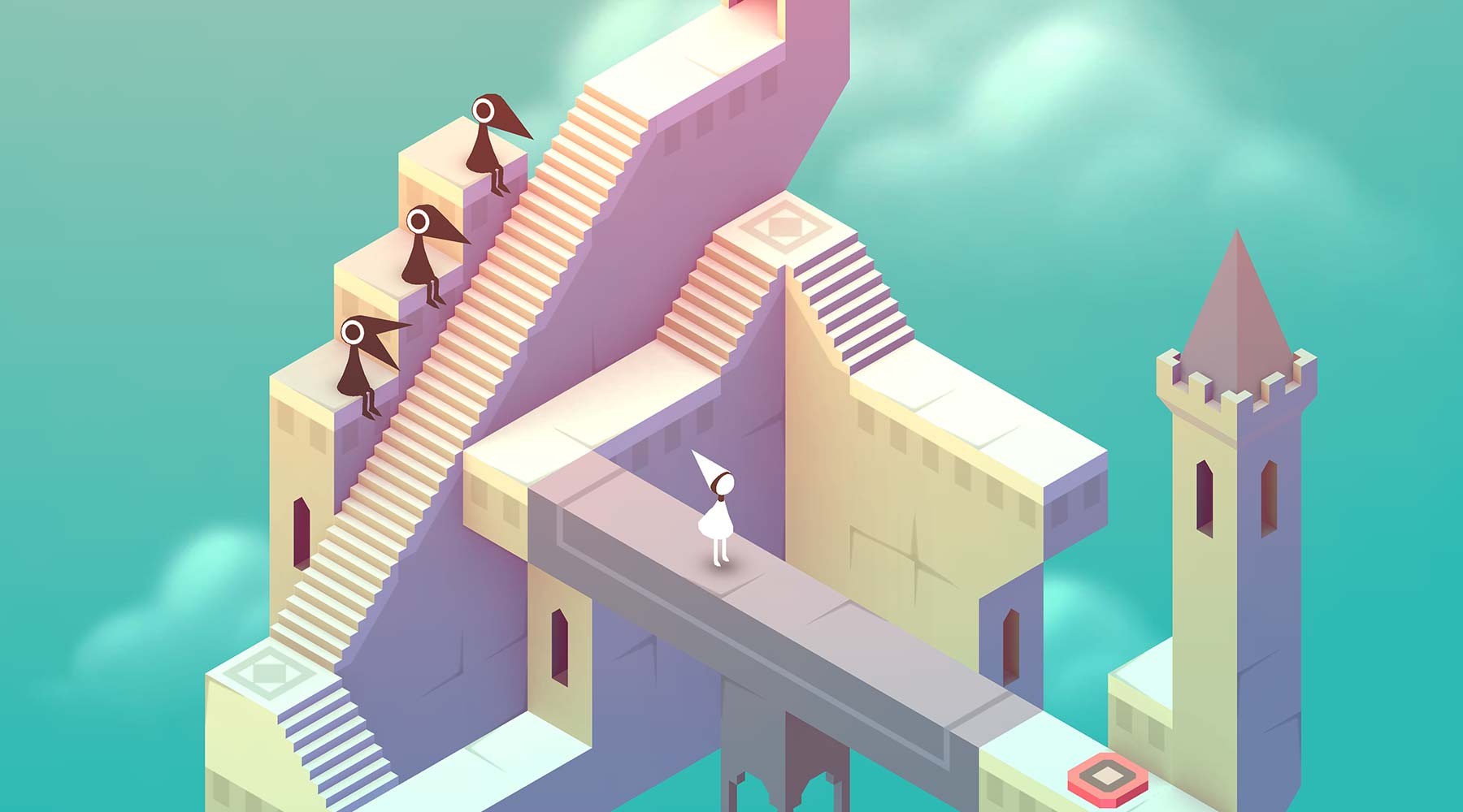Monument Valley Puzzle, minimalismo e uma arte adorável