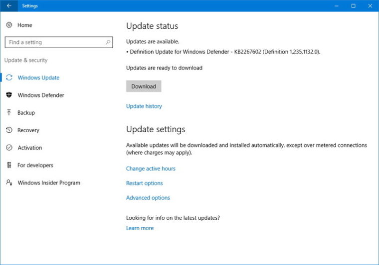 Como desativar o Windows Update: passo 7