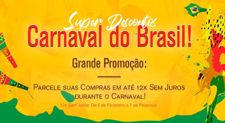 Promoção de Carnaval GearBest