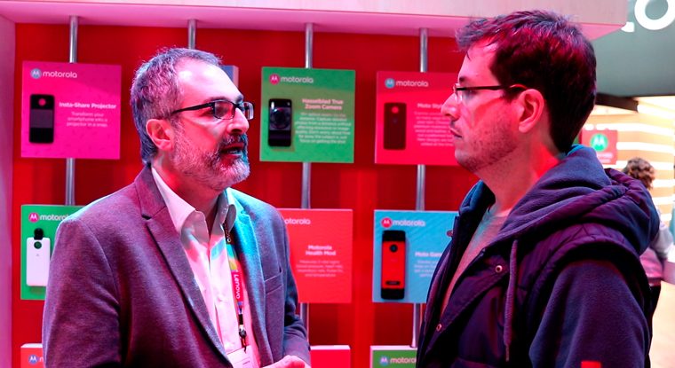 Entrevista com Renato Arradi da Motorola Brasil - MWC 2018 / Mobizoo