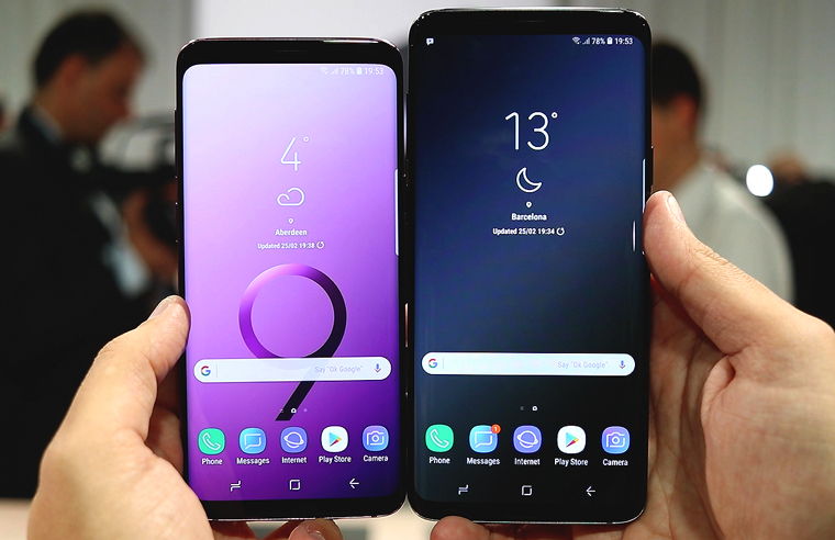 Tamanho do Samsung Galaxy S9 Plus - Review / Mobizoo