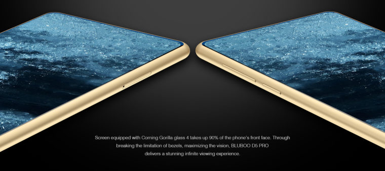 Bluboo D5 Pro: Design