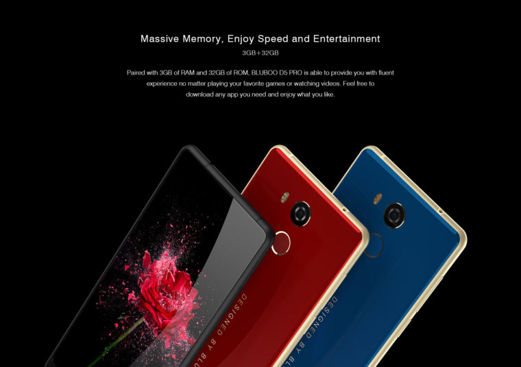 Bluboo D5 Pro: destaques