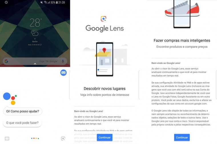 Google Lens português introdução