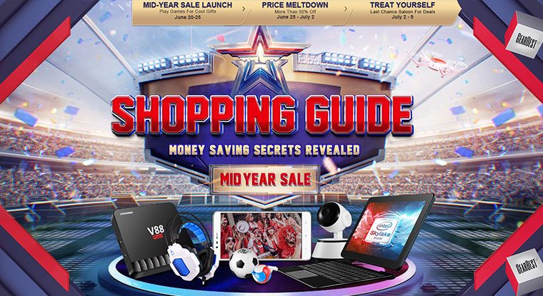 Promo GearBest Copa do Mundo 2018 guia de compras