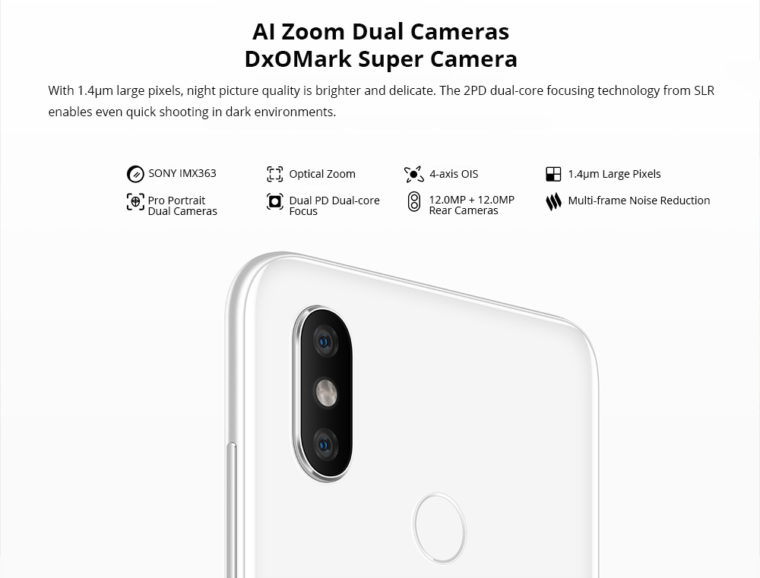 Xiaomi Mi 8: câmeras