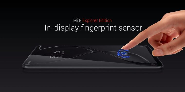 Xiaomi Mi 8 Explorer Edition: Design e construção