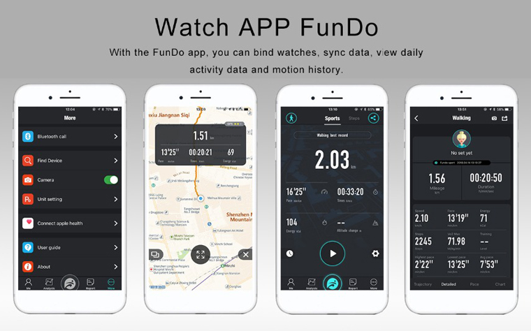 LEMFO LF22: app FunDo monitora todas as suas atividades físicas LEMFO LF22: app FunDo monitora todas as suas atividades físicas