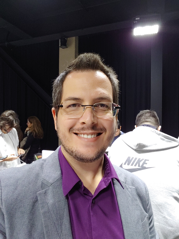 LG G7: teste com a câmera frontal, modo automático LG G7: teste com a câmera frontal, modo automático