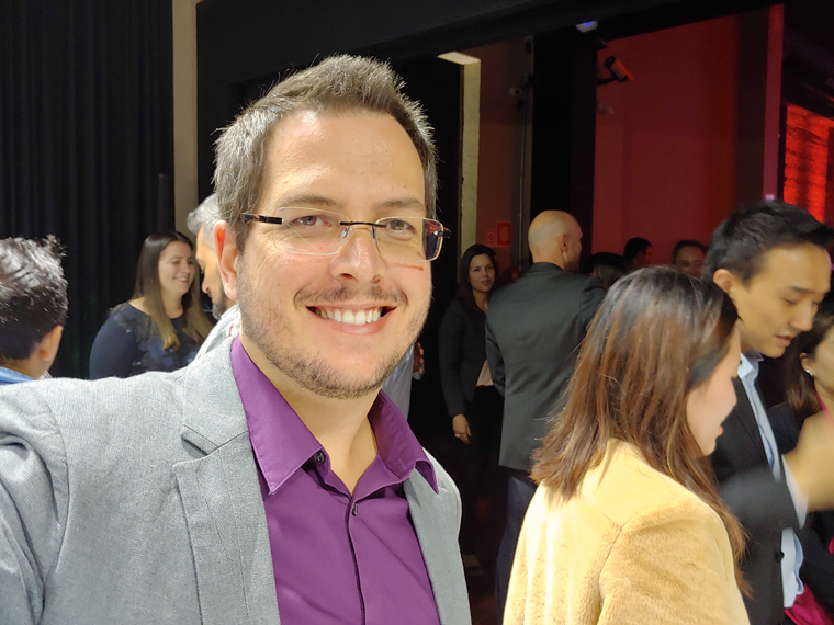 LG G7: teste com a câmera traseira, lente normal LG G7: teste com a câmera traseira, lente normal