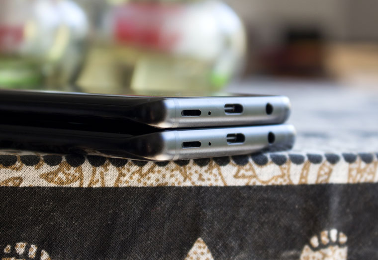 Samsung Galaxy S9 e S9 Plus: parte inferior- Review / Mobizoo