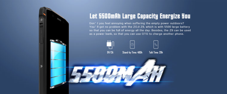 Homtom Zoji Z9: Destaques