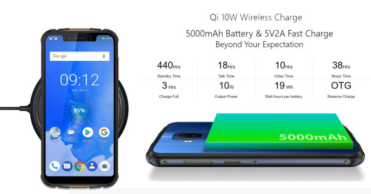 Ulefone Armor 5: Bateria